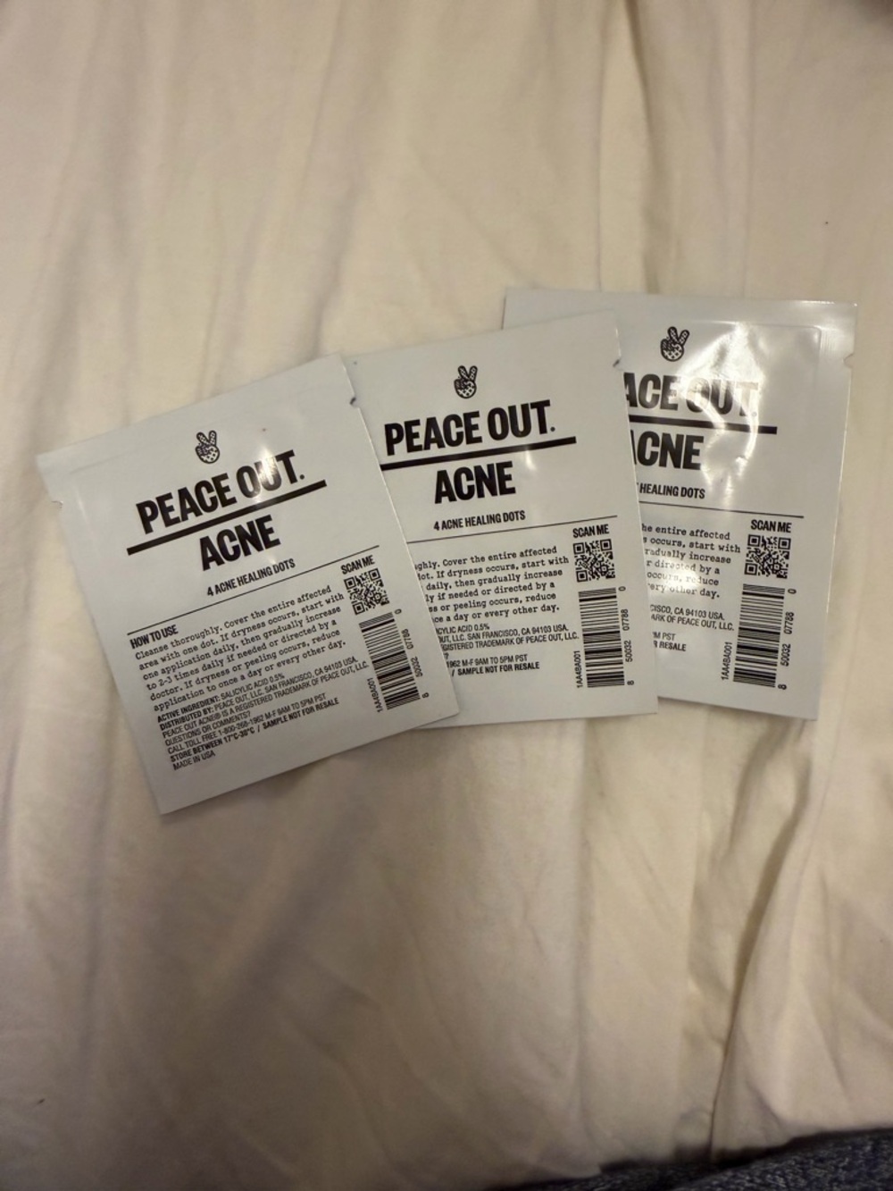 Acne Healing Dots – White Acne Pimple Patches (Pack)